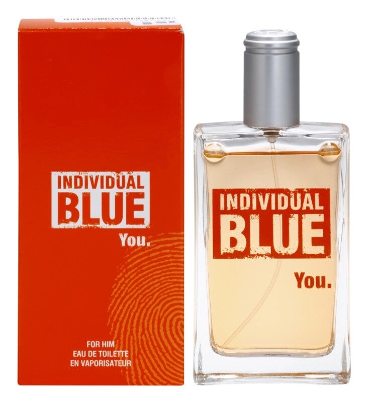 Туалетна вода Individual Blue You Avon, 100 мл Чоловічі парфуми Індивідуал Блу Ю Ейвон від компанії Інжир - фото 1