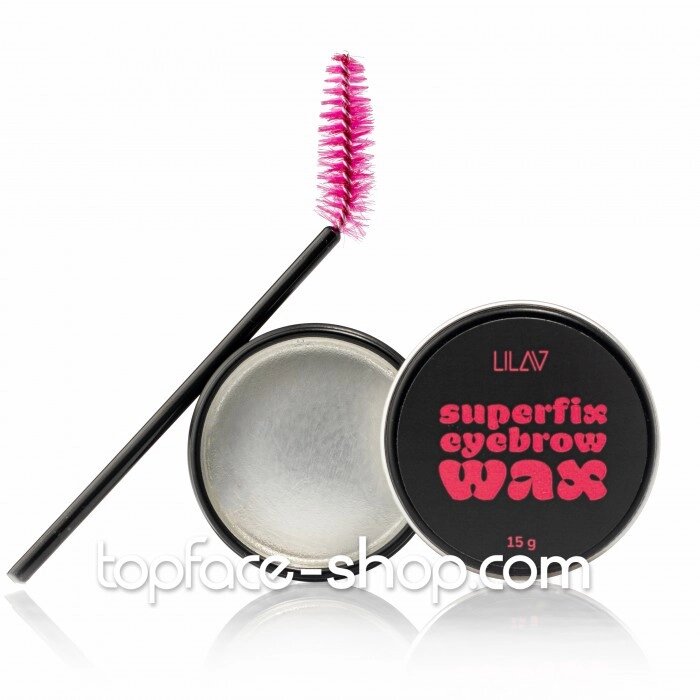 Віск для брів Eyebrow Styling Wax Super Fix Lilav LV401 №001 від компанії Інжир - фото 1