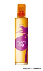 Жіноча парфумована вода Miami Party Avon, жіночі парфуми Ейвон Маямі паті, 100 мл