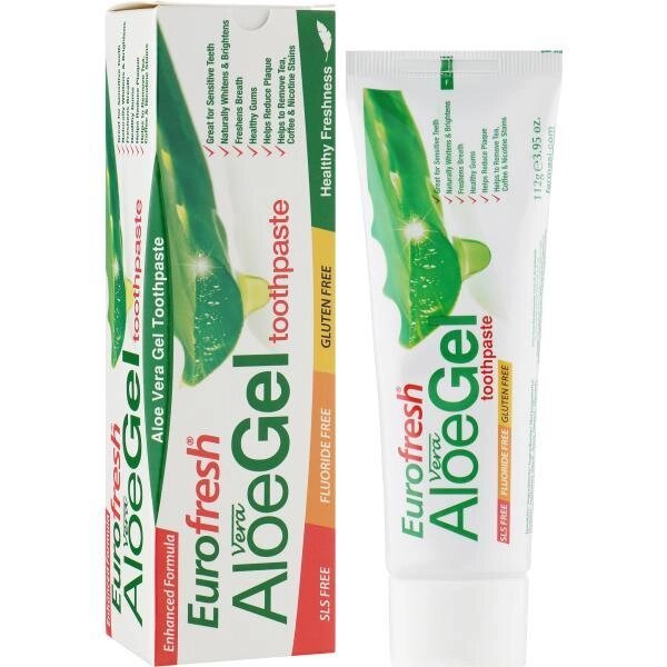 Зубна паста Eurofresh Aloe Gel 112 г Farmasi від компанії Інжир - фото 1