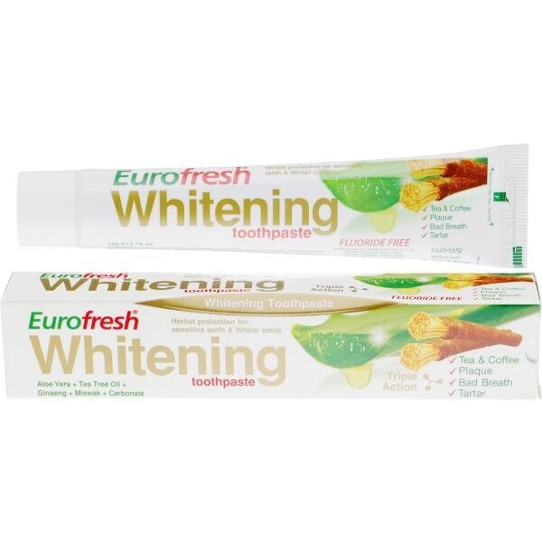 Зубна паста Eurofresh Whitening, 50 г Farmasi від компанії Інжир - фото 1