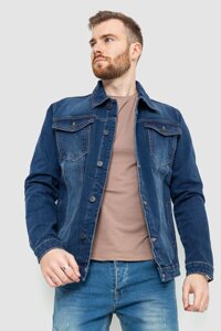Джинсова куртка чоловіча, колір синій, 157R0143