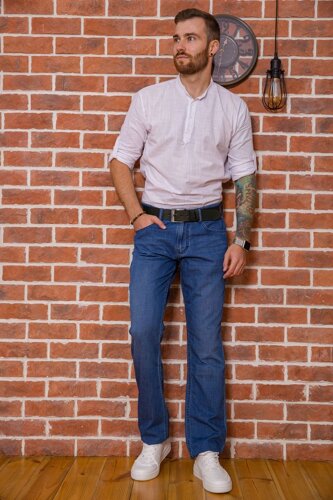 Джинси чоловічі, колір джинс, 194R40550