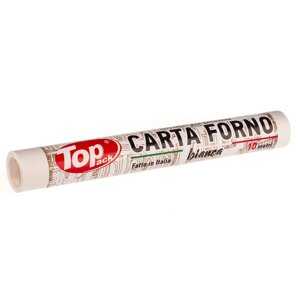 Пергамент для випікання силіконізований Toppack білий Carta Forno 29 см 10 м