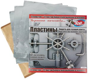 Пластина з фольги для плити Toppack 12 аркушів