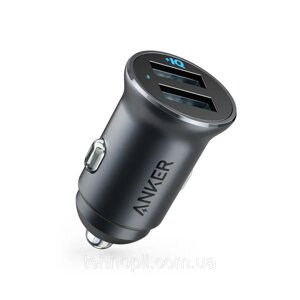 Anker PowerDrive 2 Alloy A2727 24W Автомобільний зарядний пристрій