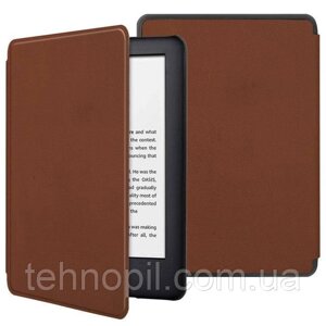 Чохол Обкладинка з шкіряною текстурою. для Kindle Paperwhite 11 (M2L3EK) Коричневий