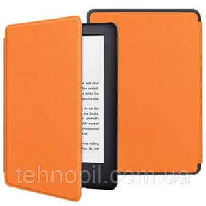 Чохол Обкладинка з шкіряною текстурою. для Kindle Paperwhite 11 (M2L3EK) Жовтогарячий