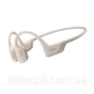 Shokz OpenRun Pro Beige (S810) Спортивні навушники преміум-класу з технологією кісткової провідності відкритого вуха