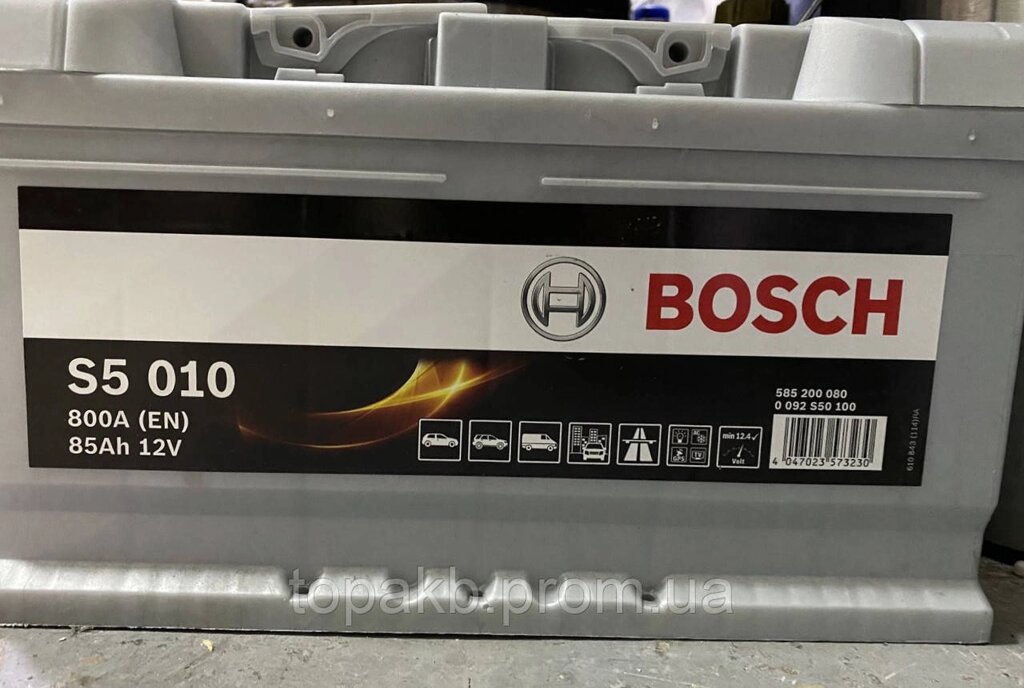 Аккумулятор Bosch S5  85Ah 800A   (0) від компанії ФОП Філіп'єв - фото 1