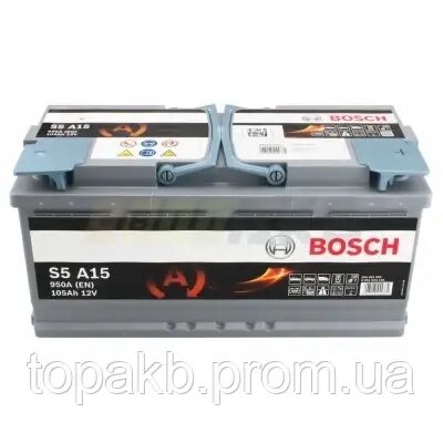 Акумулятор Bosch 105Ah 950A S5 (0) (1) від компанії ФОП Філіп'єв - фото 1