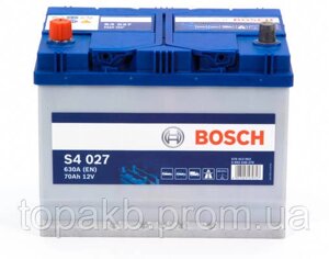Акумулятор Bosch S4 70Ah 630A 027