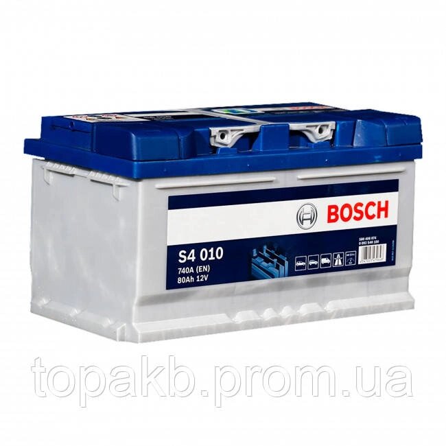 Акумулятор Bosch S4 80Ah 740A (0) від компанії ФОП Філіп'єв - фото 1