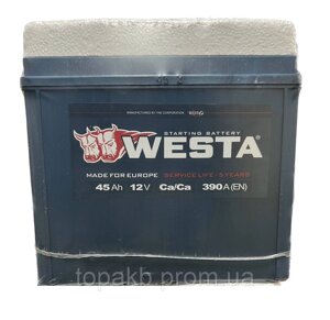 Акумулятор Westa 45ah Asia (0)