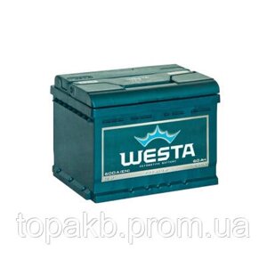 Акумулятор 6СТ-60Аh WESTA (1) + зліва