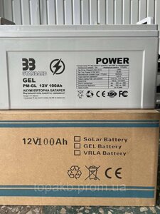 Гелева акумулятор/батарея 12V 100Ah