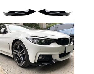 Накладка ікла на передній бампер для BMW 4 серії F32 F33 F36 M-Tech 2014-2020