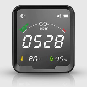 WiFi датчик температури, вологості та якості повітря Moes (Tuya smart)