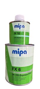 Грунт MIPA 2K HS express-filler FX6 1л + 0,250 мл н10