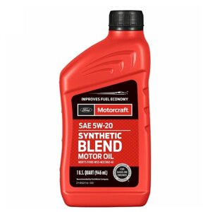Масло Motorcraft Synthetic Blend 5W-20 Ford/Lincoln (XO5W20QSP)