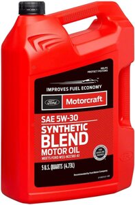 Масло Motorcraft Synthetic Blend 5W-30 4.73л Ford/Lincoln (XO5W305Q3SP)