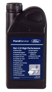 Гальмівна рідина 1Л. FORD DOT 4 LV High Performance (1847947)