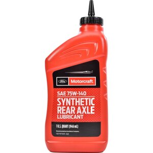 Трансмісійна олива Ford Motorcraft 75W-140 для роздаваної коробки Synthetic Rear Axle Lubricant XY75W140QL