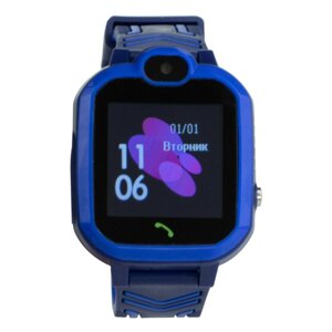 Дитячі Смарт Годинник H1 слот для SIM-карти 400 mah, IPS дисплей, з камерою сині
