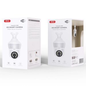 Камера відеоспостереження XO CR05 Magic Bulb 300 W Pixel (2.4G бездротовий WiFi + Bluetooth з мережевою головкою E27)