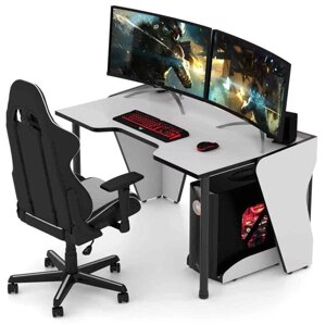 Комп'ютерний Геймерський стіл COMFORT GM15 (150 см) чорно-червоний