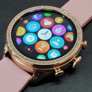 Круглий жіночий Смарт Годинник Smart Watch GN 9