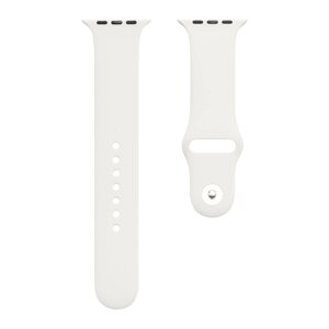 Силіконовий Ремінець для Apple Watch Size 38-41mm білий