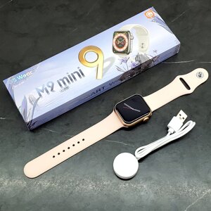 Смарт-годинник Smart Watch M9 41 mm укр меню з функцією дзвінка Чорний