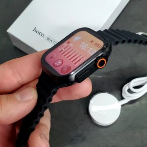 Смарт-годиник Smart Watch Series 8 Hoco Y12 Ultra 49 мм 320 мАч з укр меню