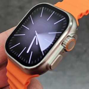 Смарт-годинник Smart watch XO M9 Ultra AMOLED 49 мм укр меню сірий