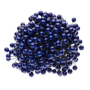 Штучні ягоди сині пучок 10 шт