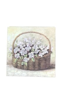 Картинка Корзина з квітами