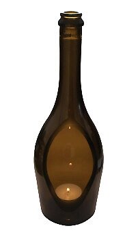 Свічник пляшка Mazhura Vine MZ-708121 29.5 см