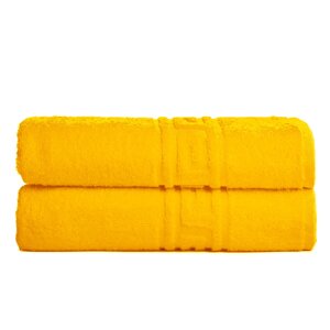 Рушник махрове банне 70х135 см жовте