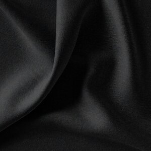 Тканина портьєрна однотонна Фонлук Canvas V-194 чорна