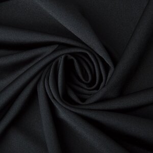 Ткань трикотаж Біфлекс 200 гр/кв. м чорний