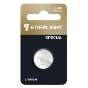 Батарейка CR2025 (бл-1шт) Enerlight Lithium