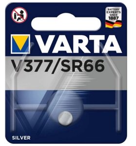 Батарейка G4/LR66/LR626/377 (бл-1шт) VARTA watch