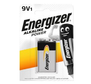 Батарейка лужна 9V/6LR61 (бл-1шт) Energizer