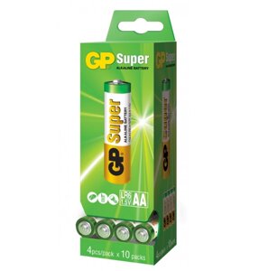 Батарейка калюжна AA/LR6 (пл-4шт) GP Super