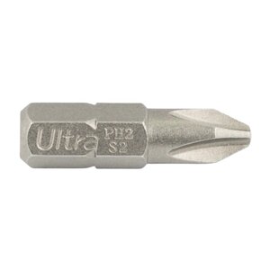 Біта PH2*25мм. 1/4" 10 шт/уп S2 Ultra