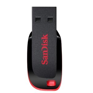 Флешка 32Гб USB 2.0 чорний/червоний Cruzer Blade SanDisk