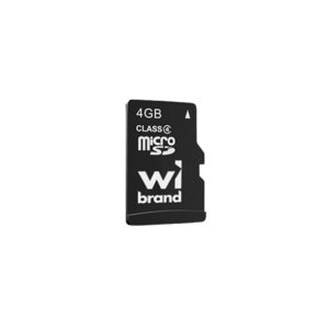 Карта пам'яті microSDHC 4Гб Сlass 4 Wibrand