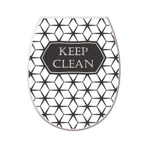 Кришка для унітазу з малюнком Keep Clean 372 ELIF