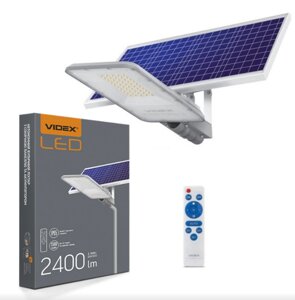 LED Ліхтар вуличний автономний 30W 5000К 220V VL-SLSO-305 Videx